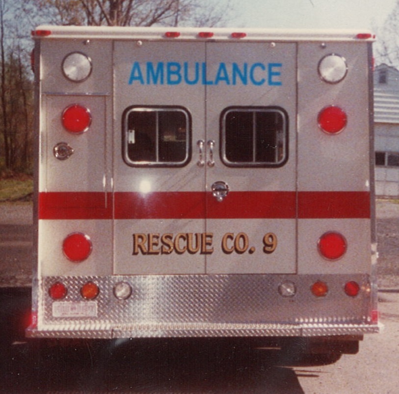 1980s Ford / Swab ambulance back